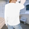 All-Over Print Women's Rib Cuff Crew Neck Sweatshirt