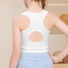 Girl's Cut-Out Back Active Sports Tank Top