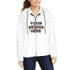 Custom Full Zip Hoody for Women