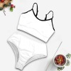 Custom Individualized Women's High Waist Two Piece Bikini Swimsuit