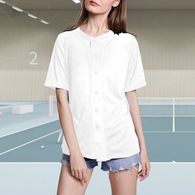 Women's All Over Print Baseball Jersey