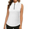 All Over Print Women's Sleeveless Polo Shirt