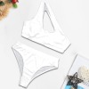 Custom Individualized Women's Off-Shoulder Bikini Set