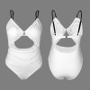 Custom Specialized Women's High Cut Out One Piece Swimsuit