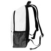 Fabric Backpack with Side Mesh Pockets