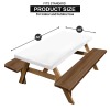 Picnic Table Cover (60x30inch) 1 Pack