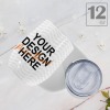 Custom Insulated Wine Tumbler(12oz)