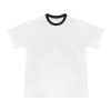 Men's All Over Print Ribbed Collar T-Shirt|Ship From USA