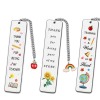 Color Printed Stainless Steel Bookmark