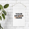 Custom Cotton Linen Hanging Poster