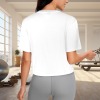 All-Over Print Women's Short Sleeve Cropped Crew Neck T-Shirt