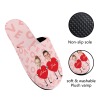 Custom Women's Cotton Non-Slip Warm Slipper