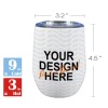 Custom Insulated Wine Tumbler(12oz)