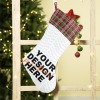 Custom Soft Christmas Stocking Sock