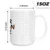 Custom Ceramic Coffee Mug(15oz)