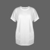 Custom Personalized Women's Round Neck Loose Pocket T-Shirts