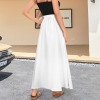 Custom Specialized Women's Drawstring Pocket Maxi Skirt
