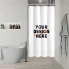 Custom Waterproof Shower Curtain(48"x72")