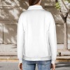 Custom Individualized Women's Lapel Half Zip Pullover Drawstring Sweatshirts