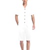 Men's V-Neck Short Pajama Set