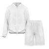 All Over Print Men's Lightweight Sun Hoodie & Shorts Set