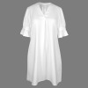 Custom Specialized Women's V-Neck Ruffle Sleeve Casual Dress