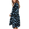 Short-Sleeved V-Neck Shirt Dress