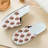 Custom Women's Cotton Non-Slip Warm Slipper