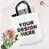 Custom Canvas Shoulder Tote Bag