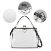 Kisslock Crossbody Shoulder Bag
