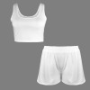 Custom Specialized Women's Crop Tank Top & Shorts Set