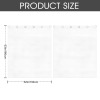 Blackout Fabric Grommet Curtain 52x63inch (Set of 2)|Ship From USA