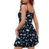 Strapless Halter-Neck Dress
