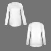 Custom Personalized Women's Long Sleeve Round Neck T Shirts