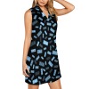 Sleeveless Collared Dress