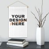 Custom Cotton and Linen Hanging Poster