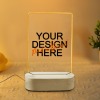 Custom Acrylic Plaque With Light Base