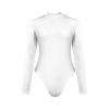 All-Over Print Women's Backless Long Sleeve One-Piece Swimsuit