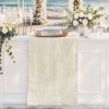 Cotton Linen Tapestry with Satin Ribbons 20x63inch|Ship From USA