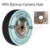 Custom Spare Tire Cover with Camera Hole(30")