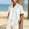 Men's Crinkle Hawaiian Shirt