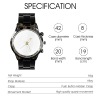 Custom Men stainless Steel Casual Watch