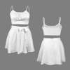 Custom Individualized Women's Cami Top & Tie Waist Skirt Set