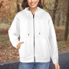 All-Over Print Women's Fleece Lined Zip-Up Hoodie