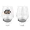 Custom Stemless Wine Glass(17oz)