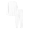 All-Over Print Women's Long Sleeve Pajamas Set-07