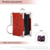 Mini Leather Photo Album Keychain