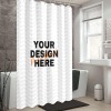 Custom Waterproof Shower Curtain(69"x84")