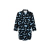 Three-Quarter Sleeve Button-Down Dress