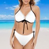 All-Over Print Women's Tie-Strap Two-Piece Bikini Set